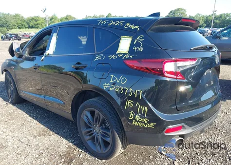 2019 Acura Rdx A-Spec Package из США, поврежденный, VIN 5J8TC2H68KL008262